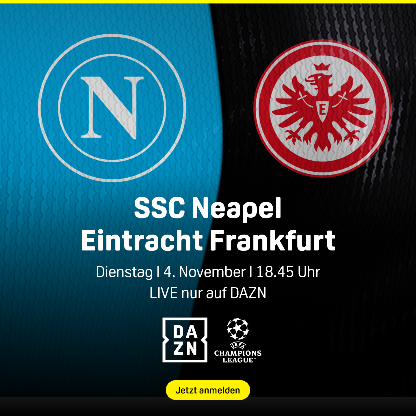 SSC Neapel Eintracht Frankfurt UEFA Champions League