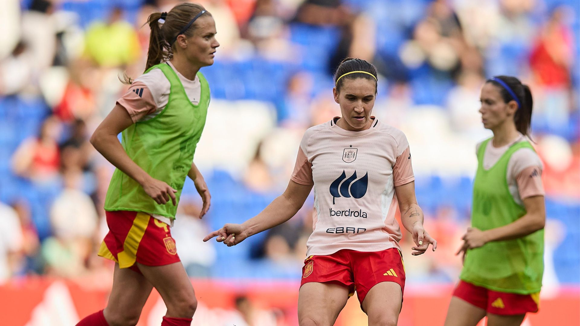 Irene Paredes, Mariona Caldentey, Aitana Bonmatí, España