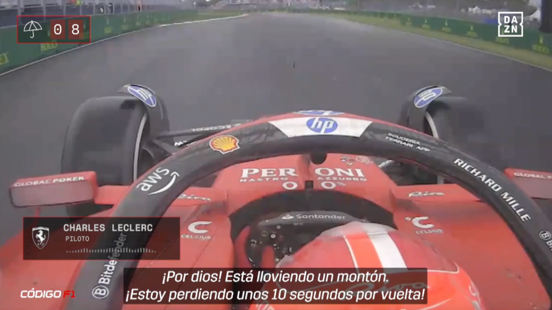Leclerc, lluvia, GP Canadá 2024