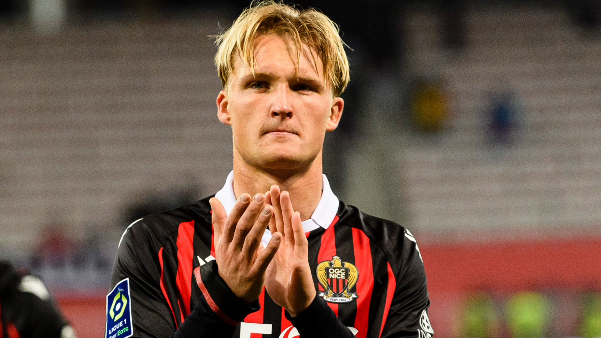 Kasper Dolberg, Niza, Ligue 1