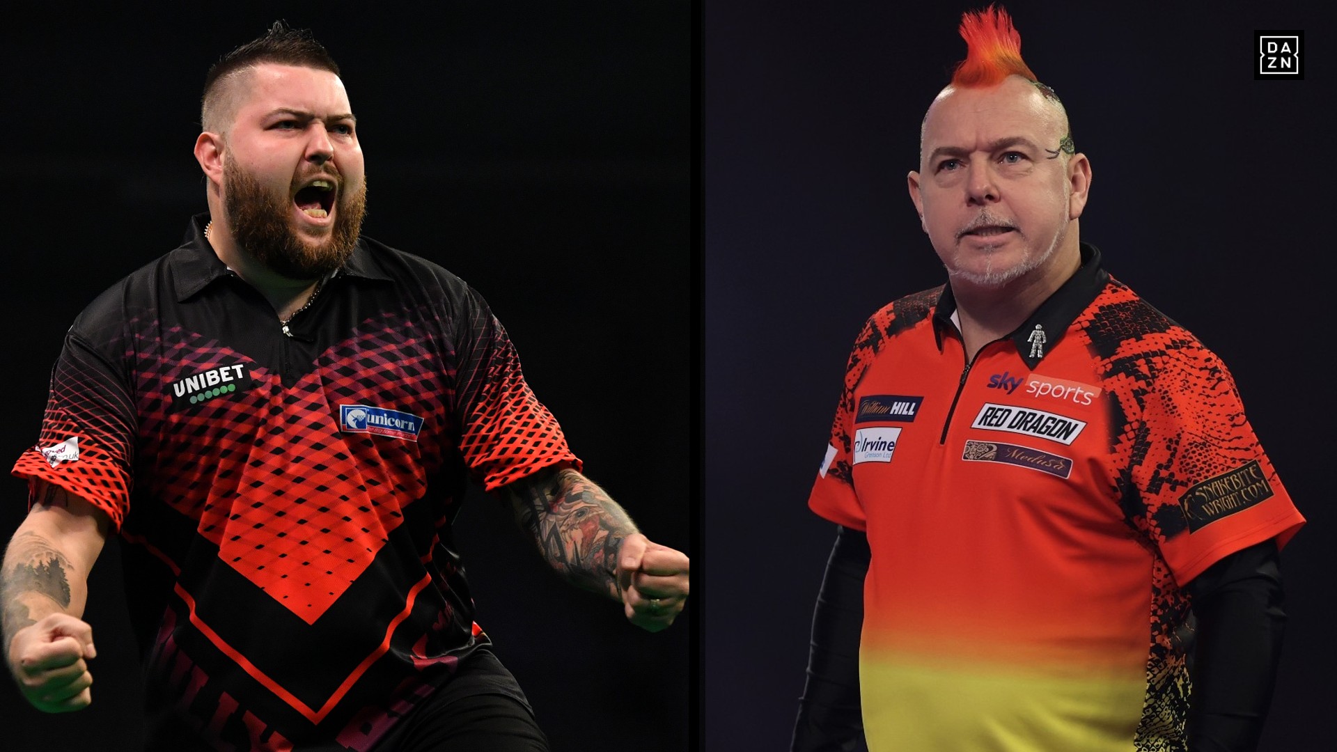 Michael Smith Peter Wright Finale Darts WM 2022 03012022