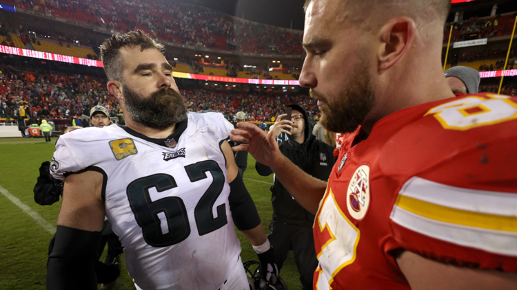 Travis Kelce Jason Kelce NFL
