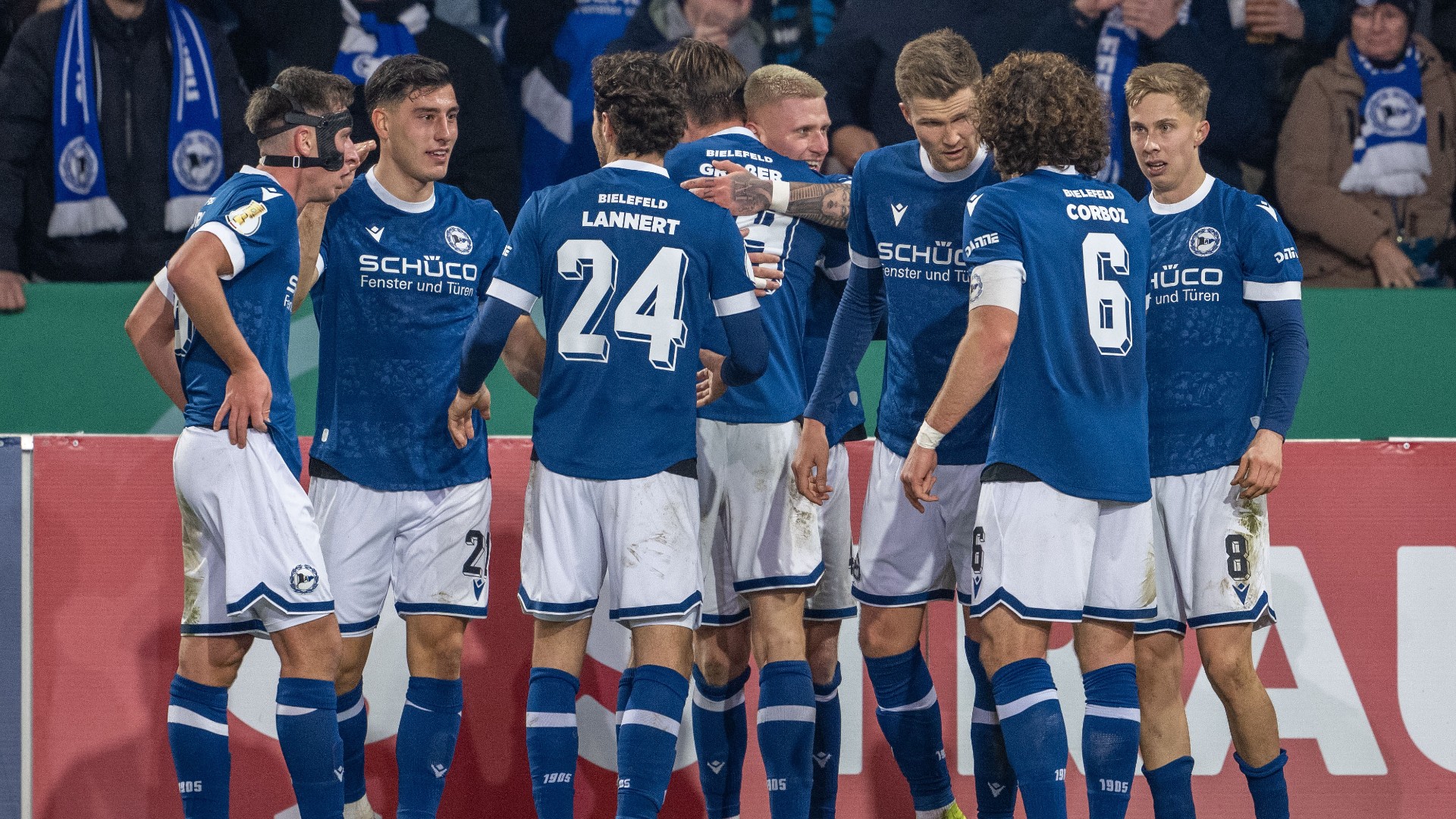 Arminia Bielefeld Lannert Corboz DFB-Pokal 031224