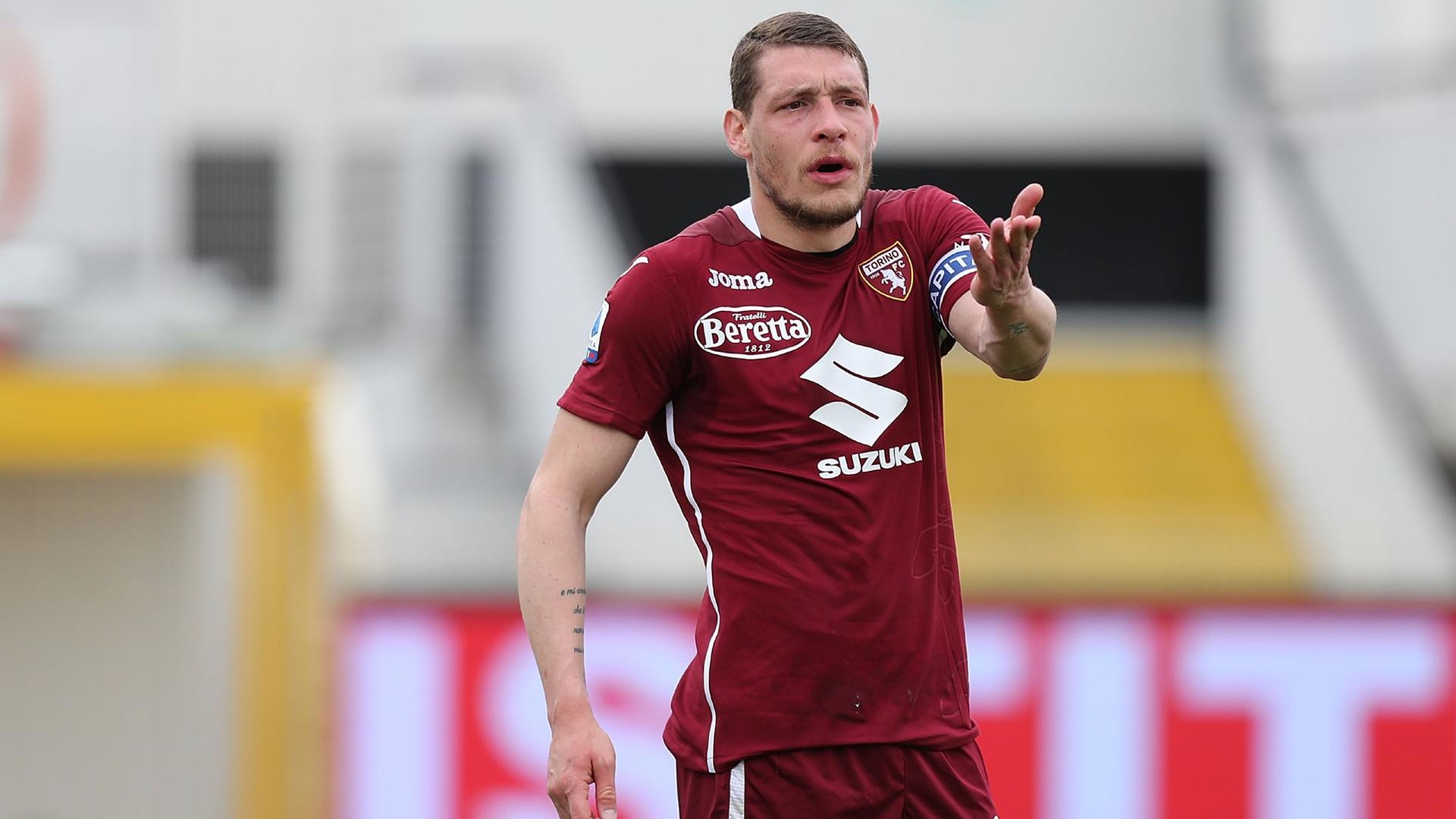 Il capitano del Torino Andrea Belotti