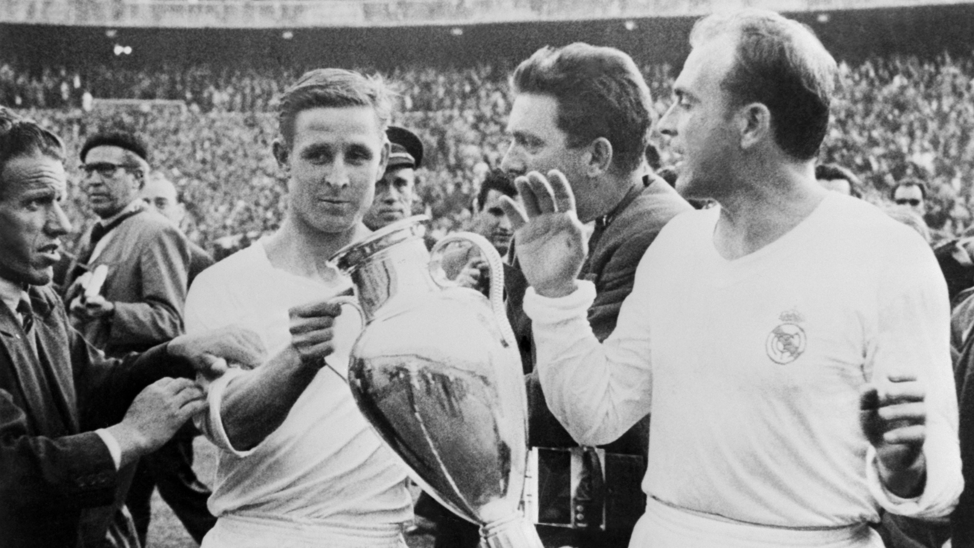 Il Real Madrid vince la sua seconda Coppa Campioni nel 1957
