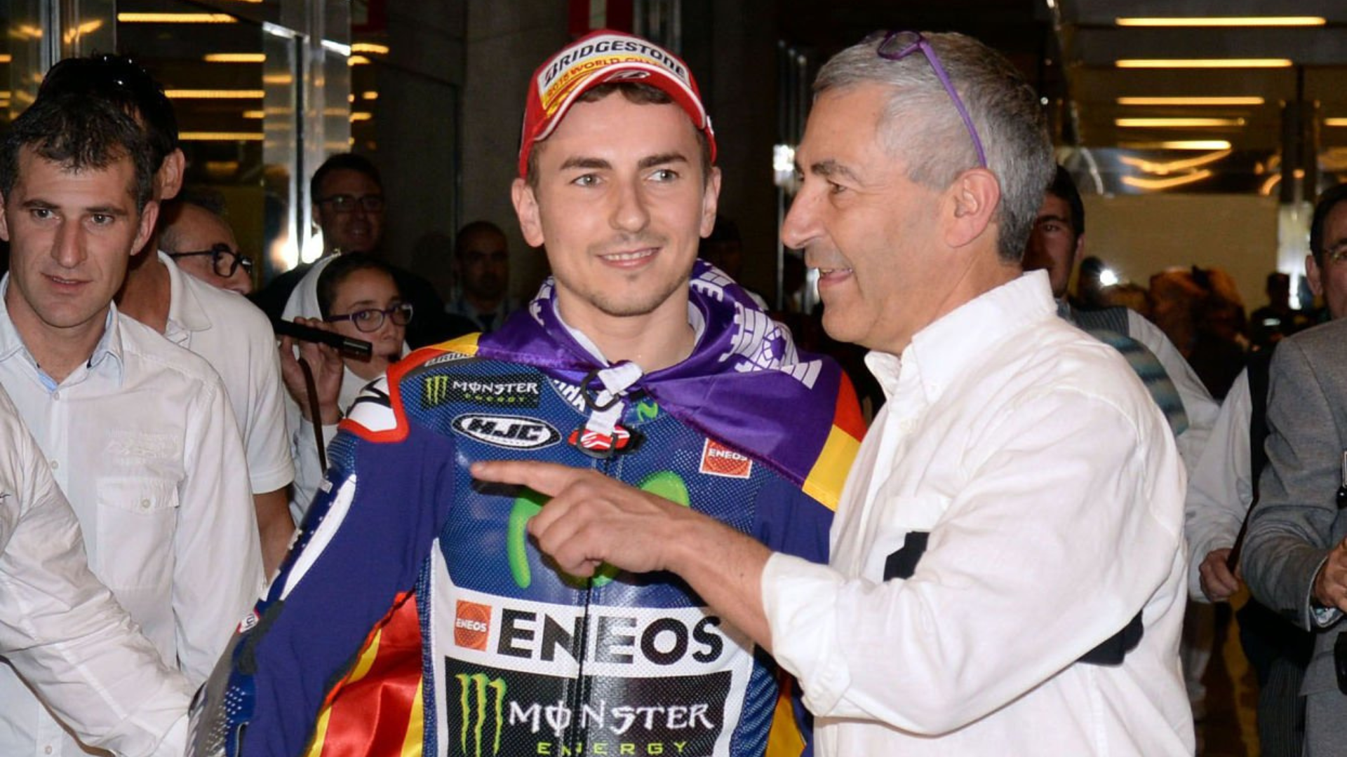 Jorge Lorenzo y su padre, Jose Manuel Lorenzo