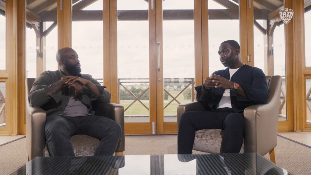 DSS Ade and Andy Cole