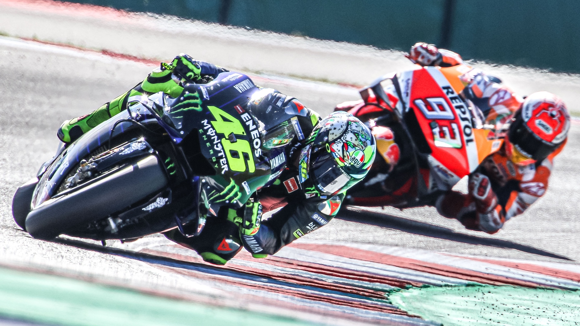 Valentino Rossi Marc Marquez MotoGP