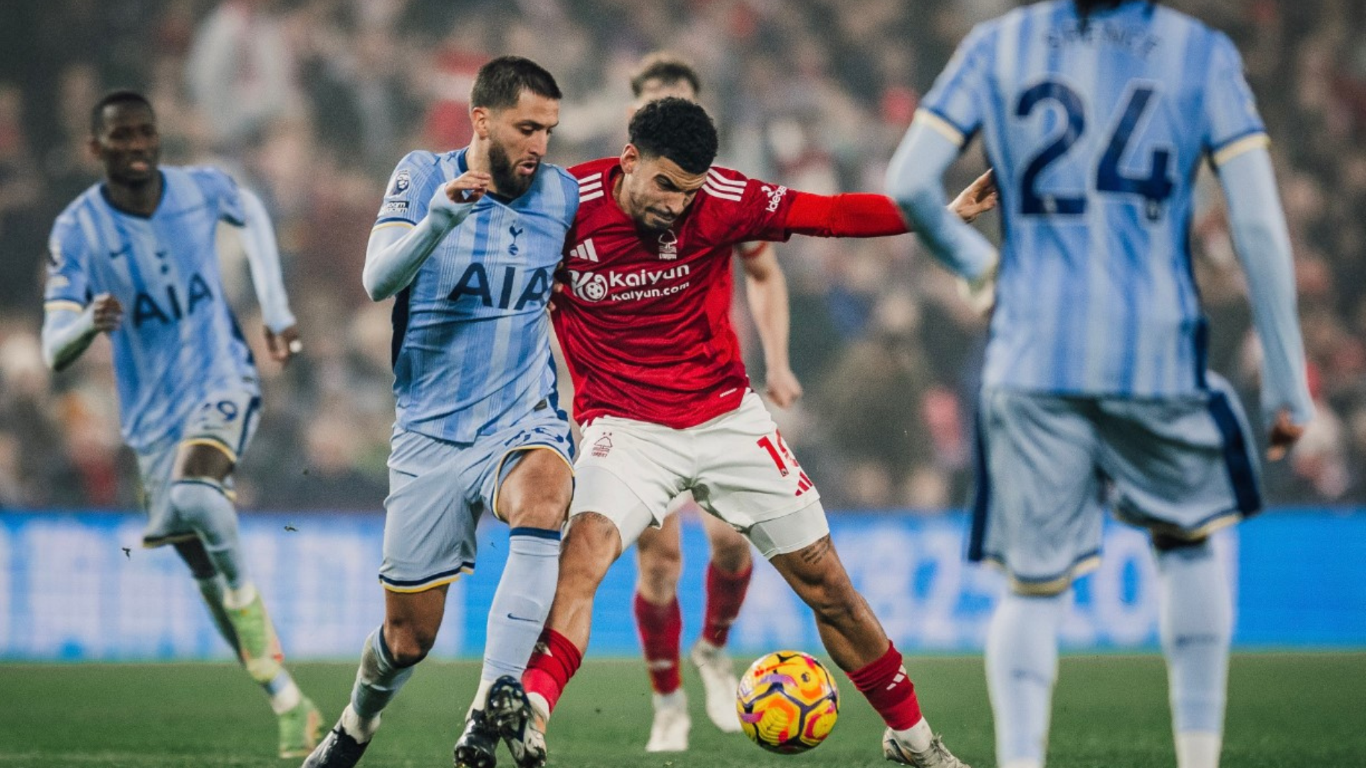 Nottingham Forest, Tottenham, Premier 2025