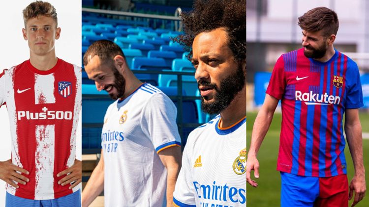 Camisetas equipos LaLiga