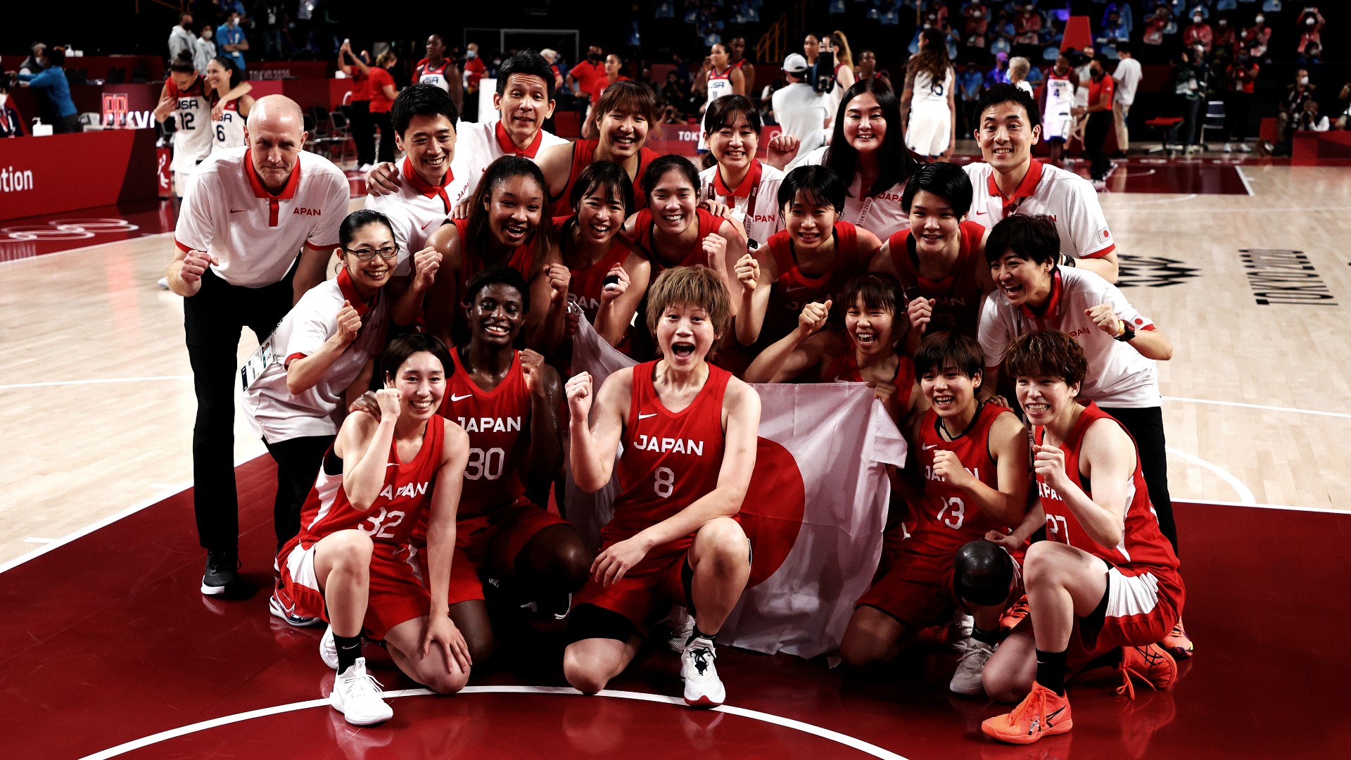 2021-08-08-Tokyo2020-Japan Women Basketball