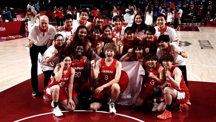 2021-08-08-Tokyo2020-Japan Women Basketball