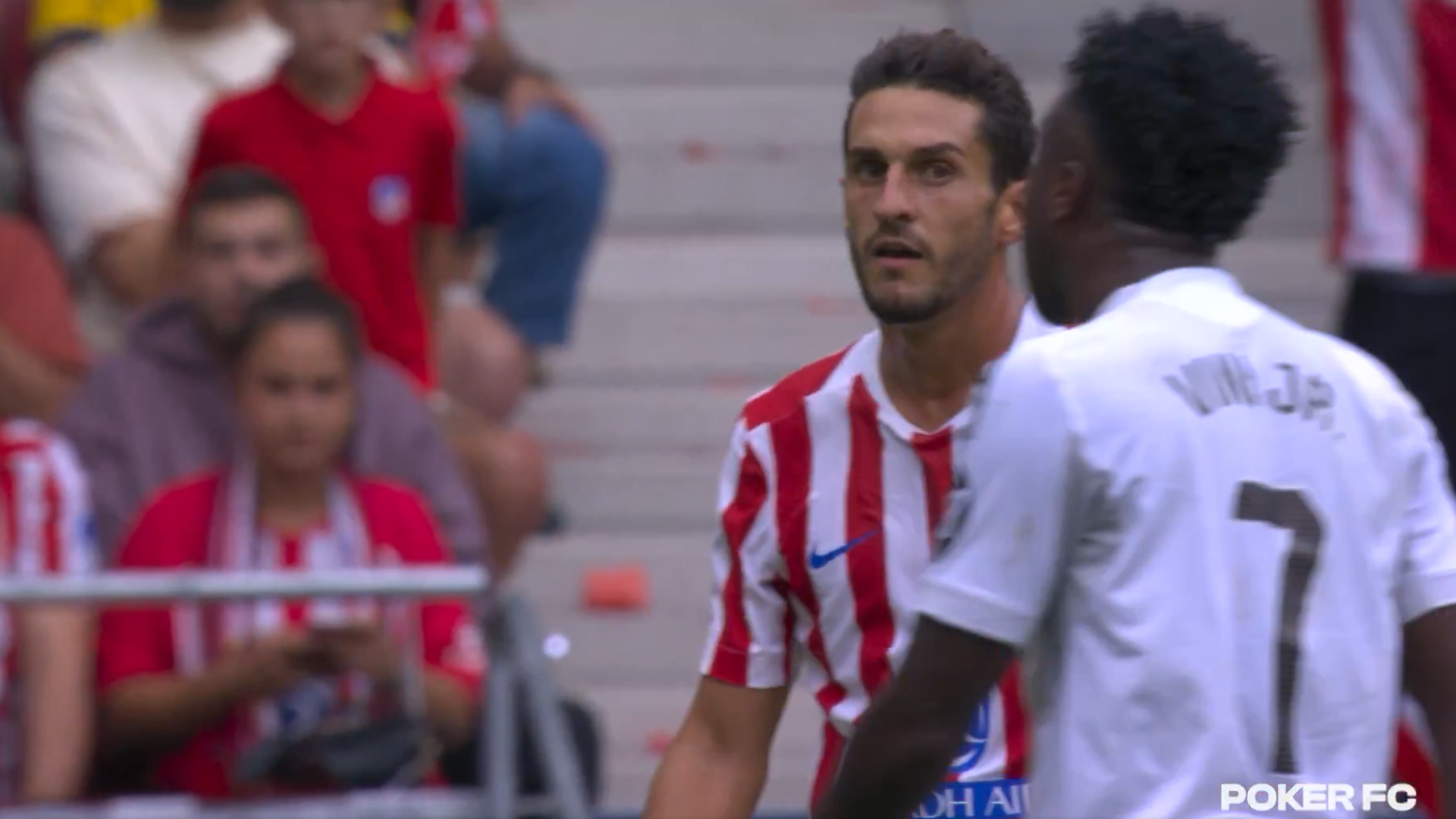 Koke Vinicius derbi 2025