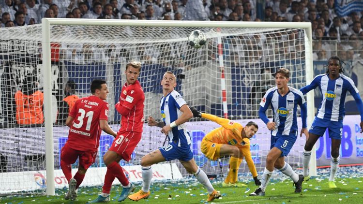 Union Berlin Hertha BSC 20192020 Hinspiel