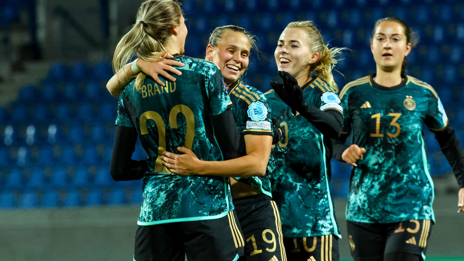 Jule Brand Klara Bühl Laura Freigang Sara Däbritz DFB Nationalmannschaft DFB-Frauen 31102023