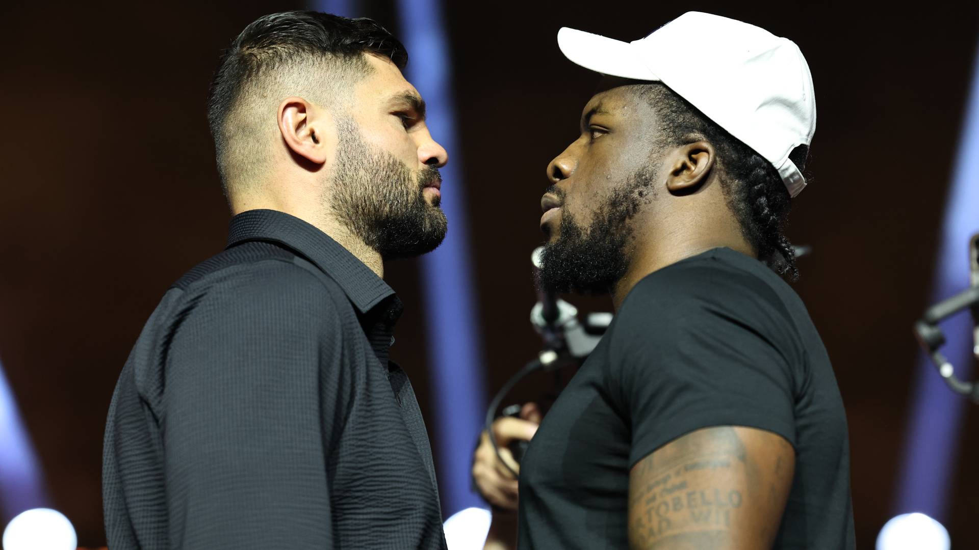 Hrgovic and Adeleye face off at press conference_14082025