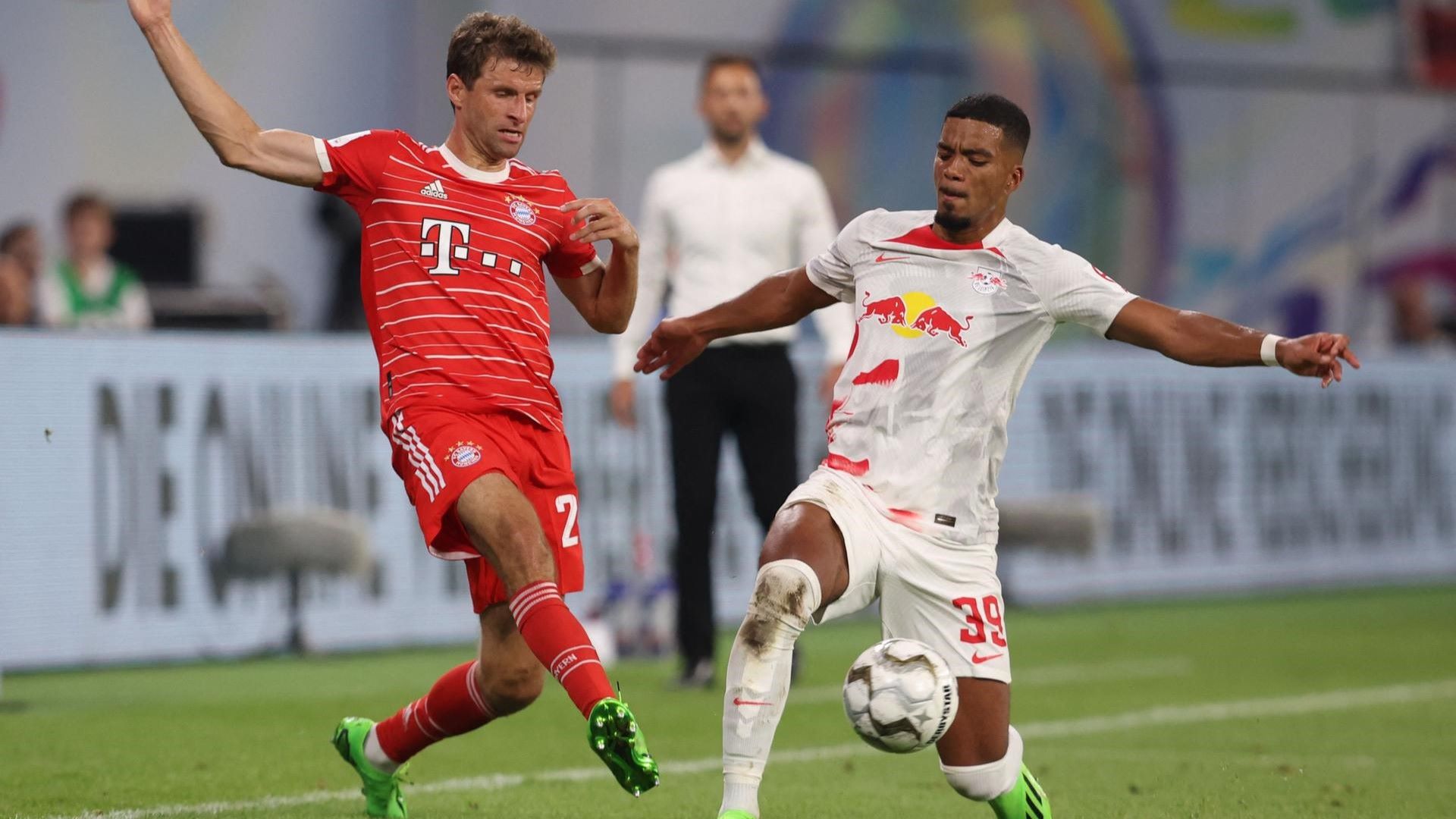FC Bayern München Müller RB Leipzig Henrichs DFL Supercup 22072023