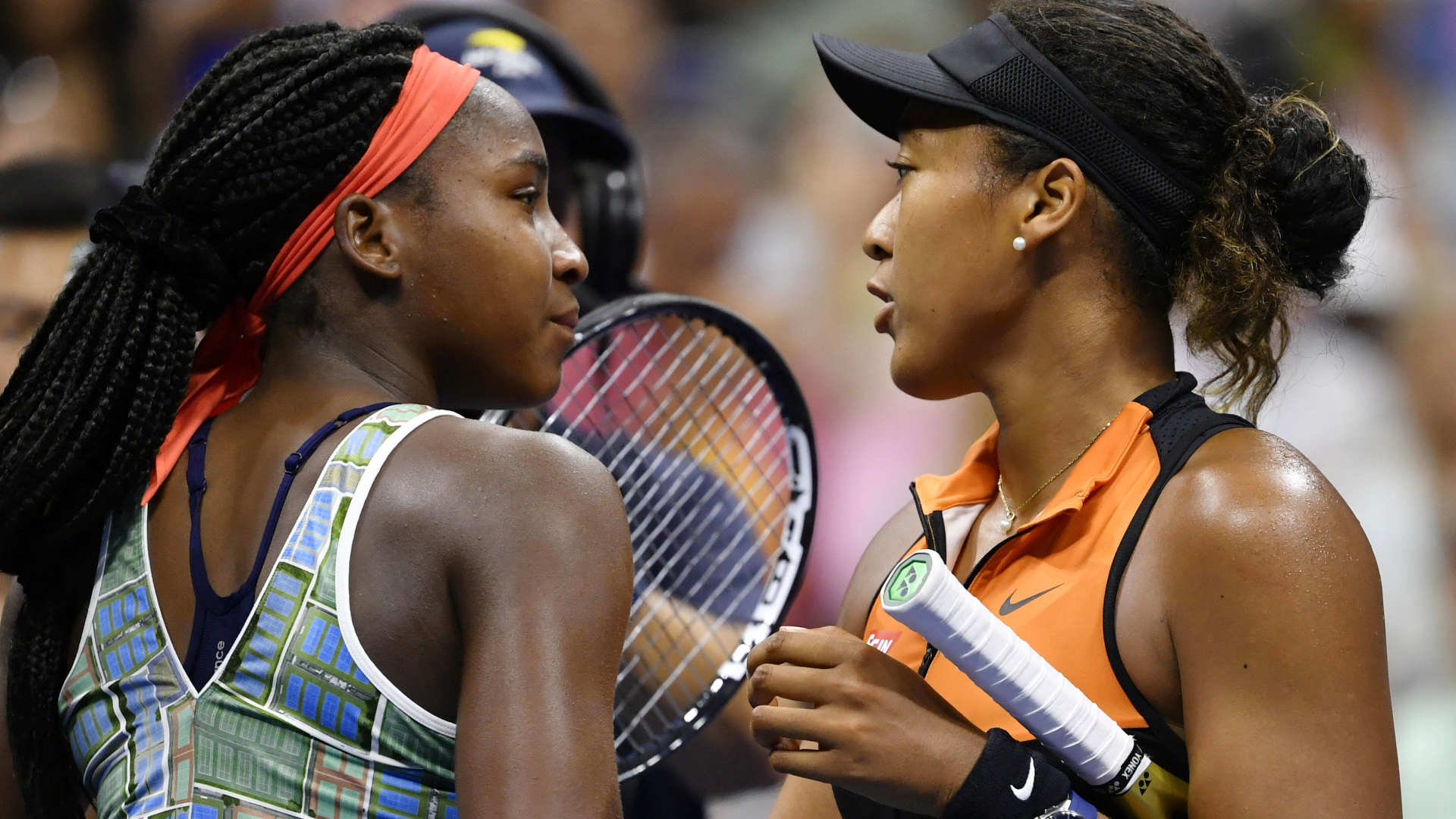 ONLY GERMANY Naomi Osaka Coco Gauff US Open 19082020