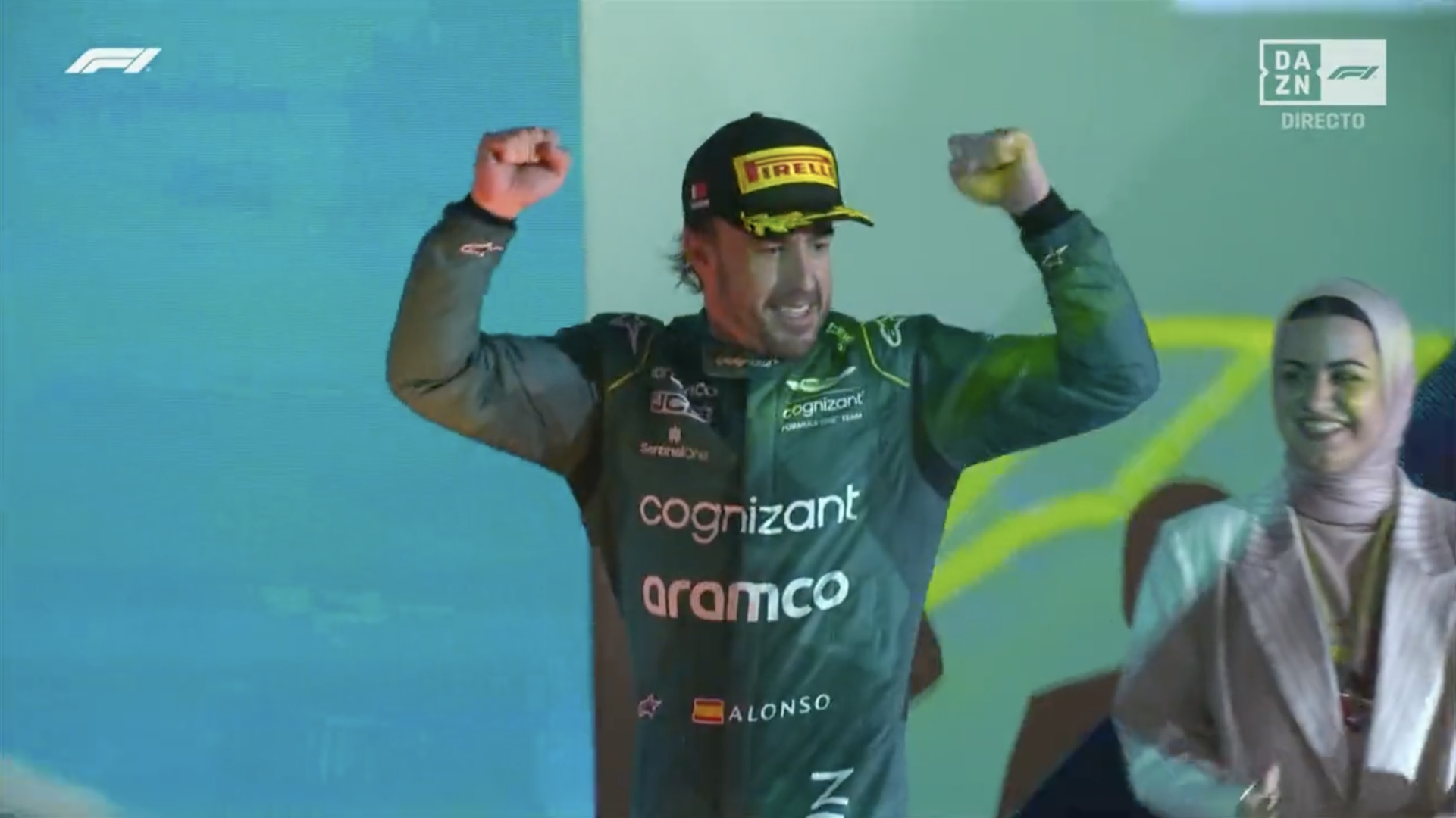 Fernando Alonso, Aston Martin, GP Bahréin F1 2023