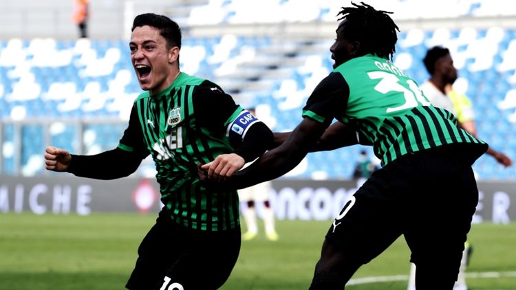 2021-04-03-Giacomo Raspadori-serie A-sassuolo