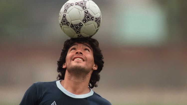 Diego Armando Maradona ai Mondiali di Mexico 1986 vinti dalla sua Argentina