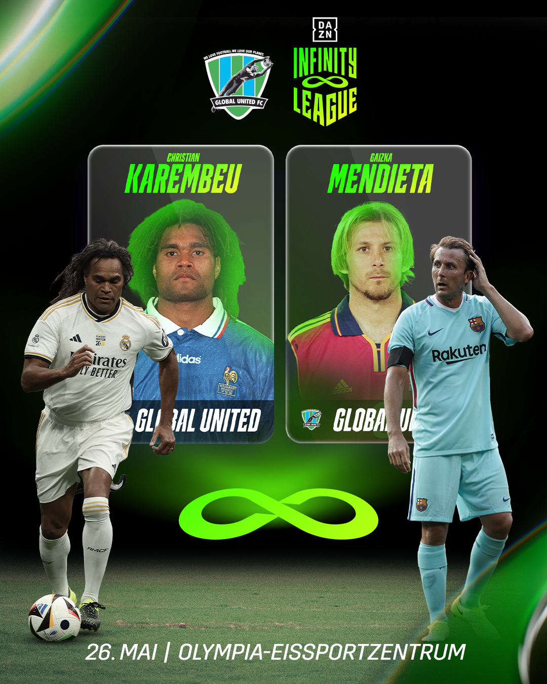 Infinity League Global United FC Karembeu Mendieta