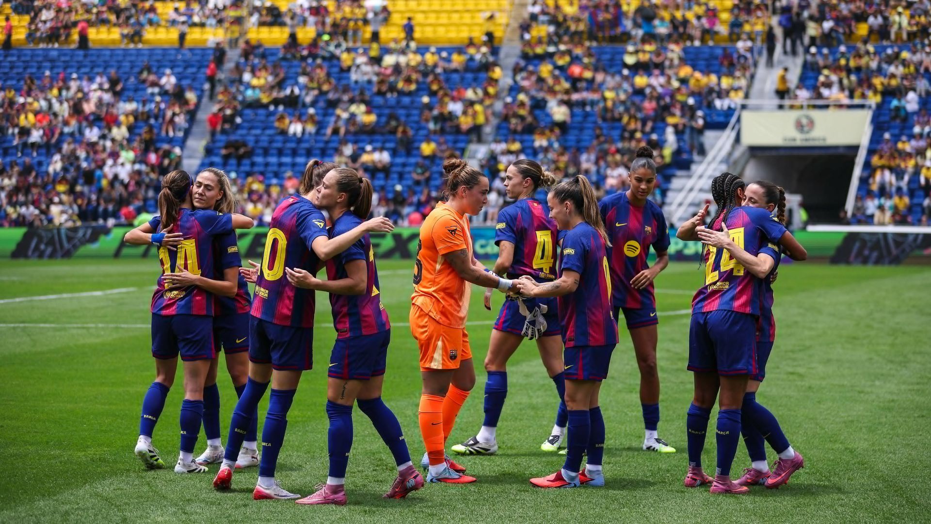 FC Barcelona, México, pretemporada