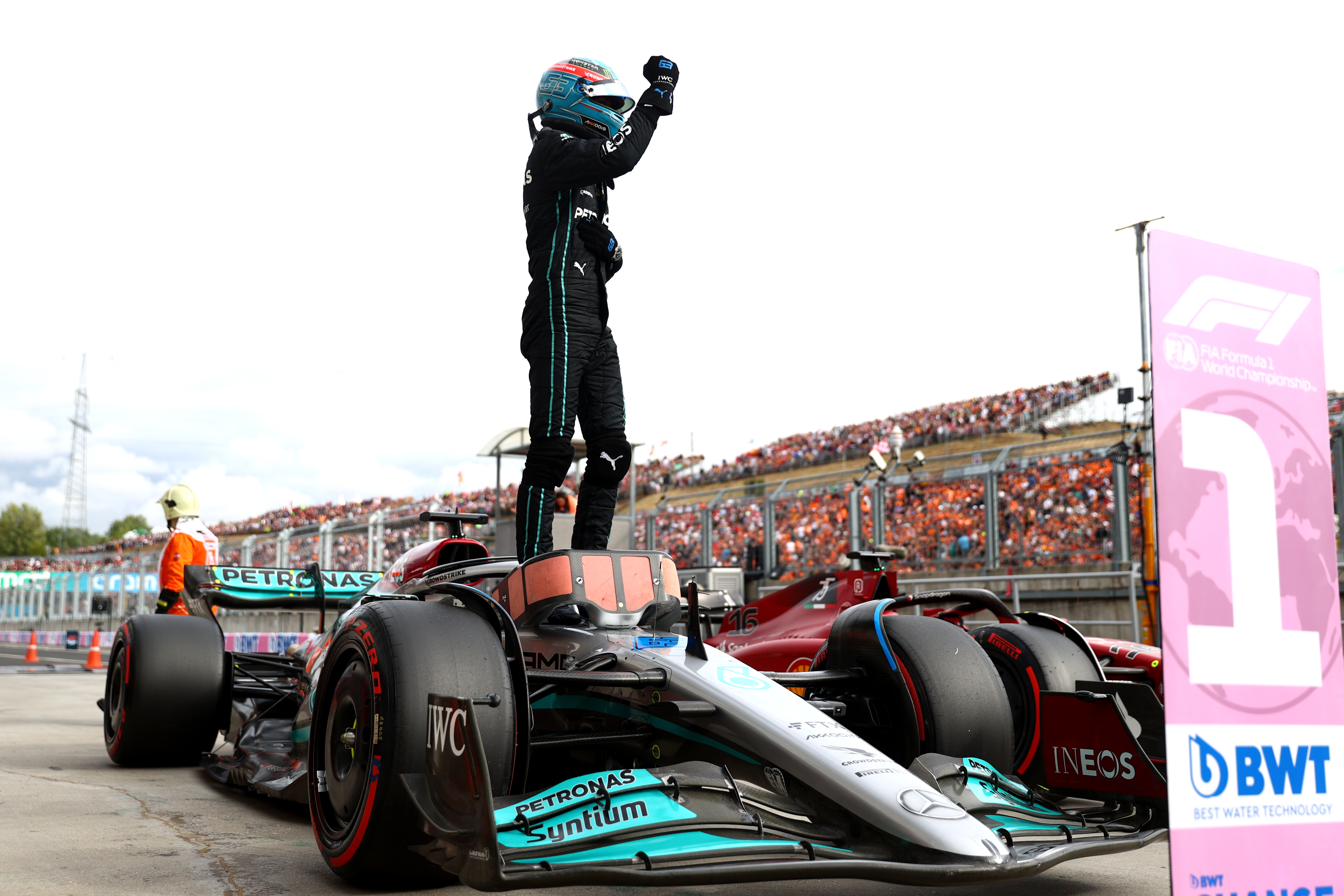 George Russell, GP Hungría, Clasificación, Mercedes AMG F1, 30 julio 2022, Formula 1