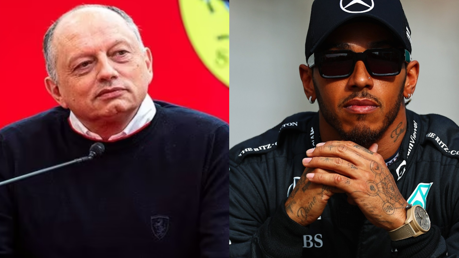 Fred Vasseur, Ferrari, Lewis Hamilton, Mercedes, F1