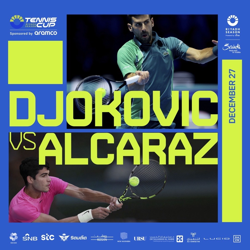 Riyadh Season Tennis Cup Djokovic-Alcaraz
