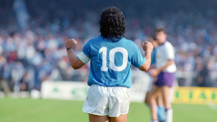 Maradona maglia numero 10