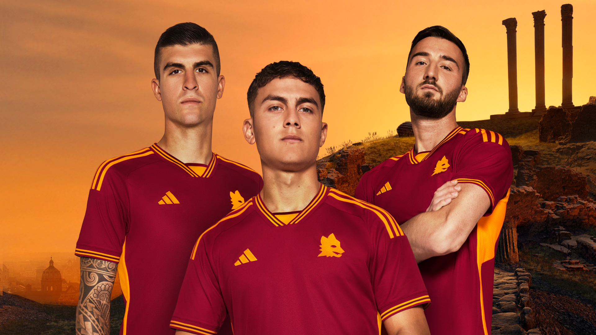 Nuova maglia Roma 2023-2024