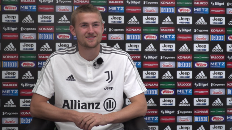 Uno contro Uno con Matthijs de Ligt, Juventus, DAZN, Serie A TIM 2021-2022