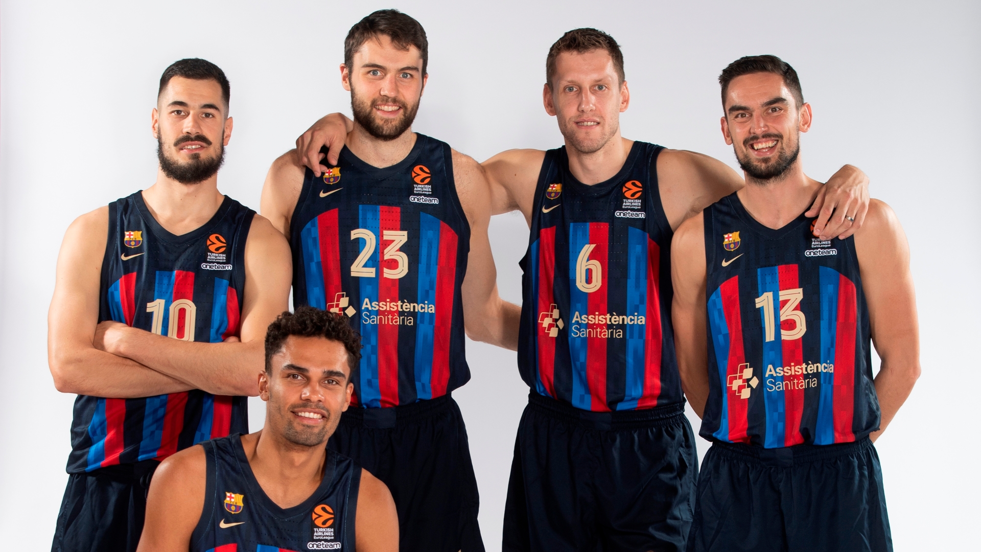 Jan Vesely Oscar Da Silva Tomas Satoransky Oriol Paulí Mike Tobey Kalinic Barcelona