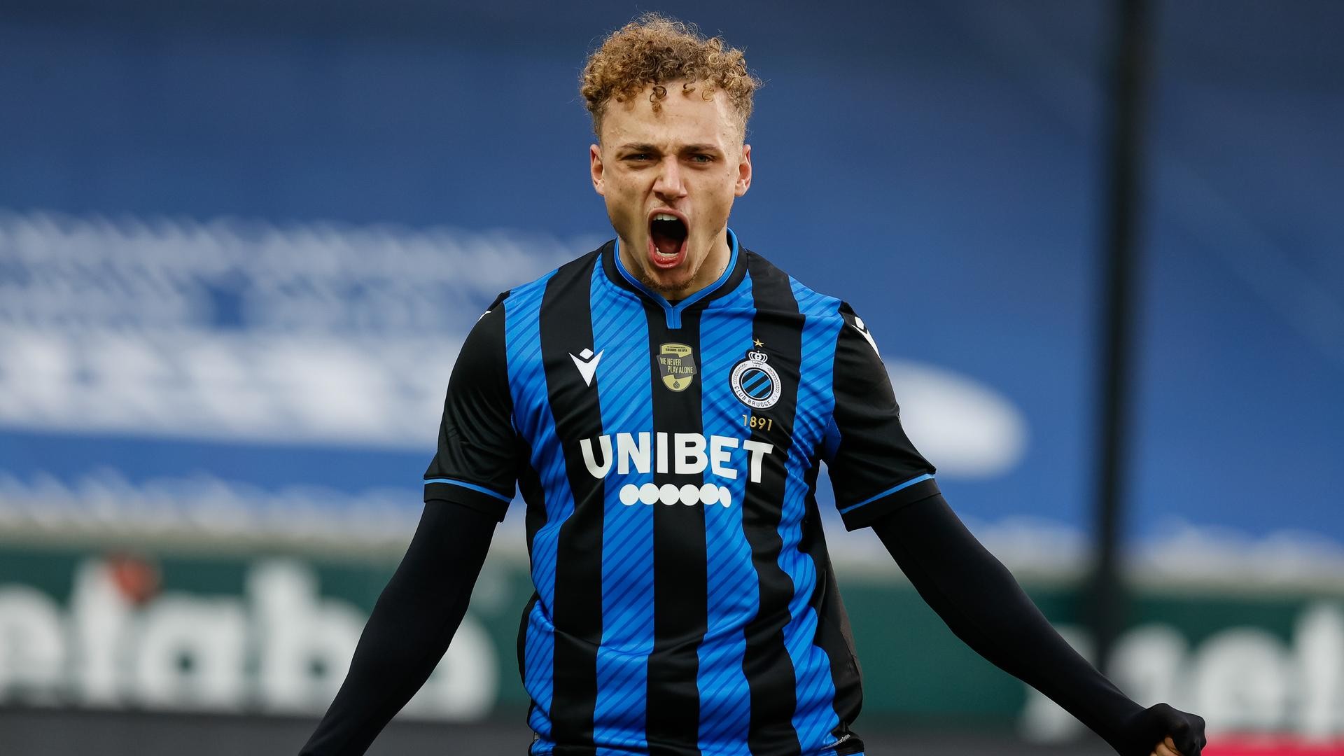 Noa Lang attaccante esterno del Bruges