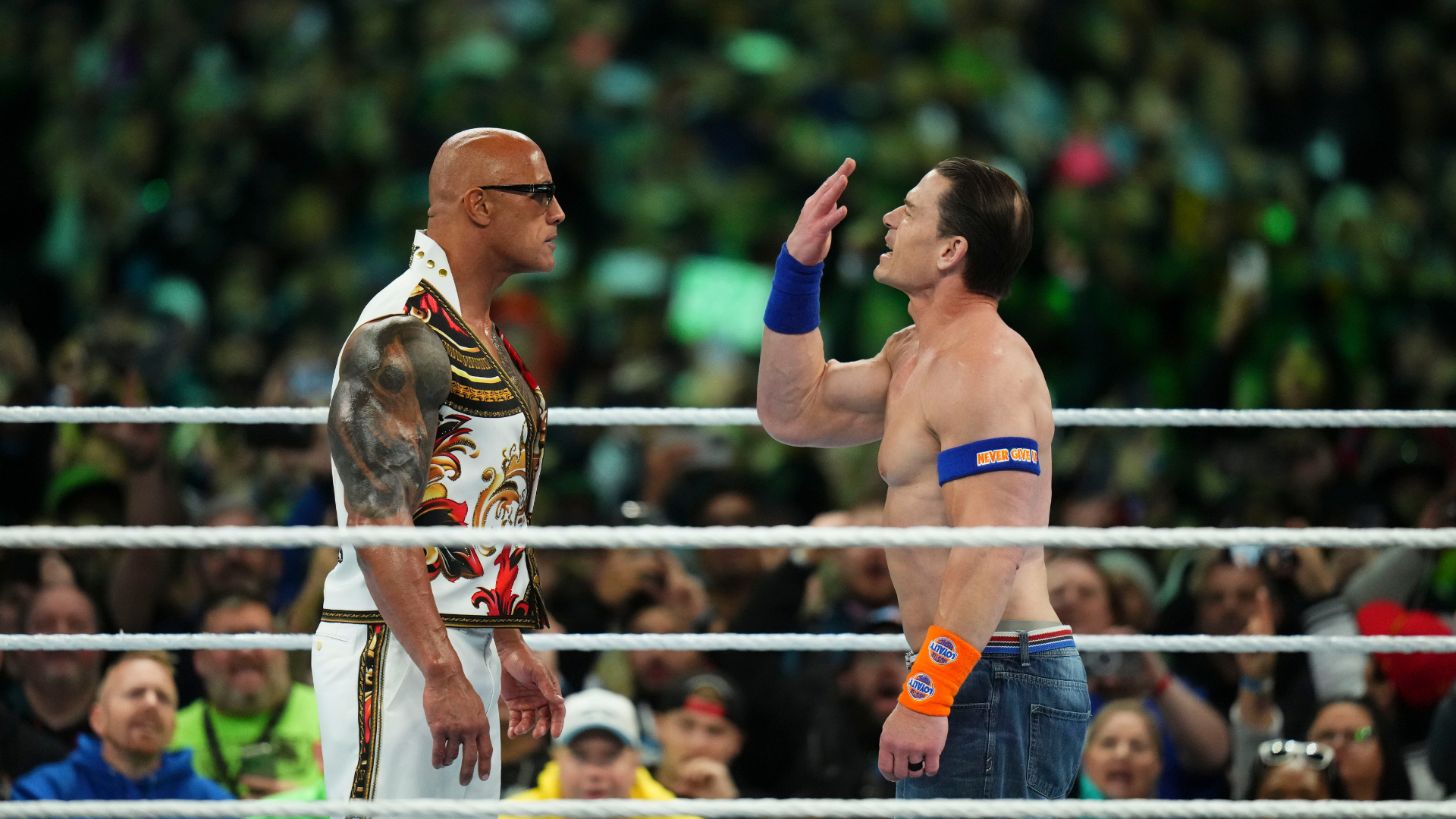 John Cena, The Rock
