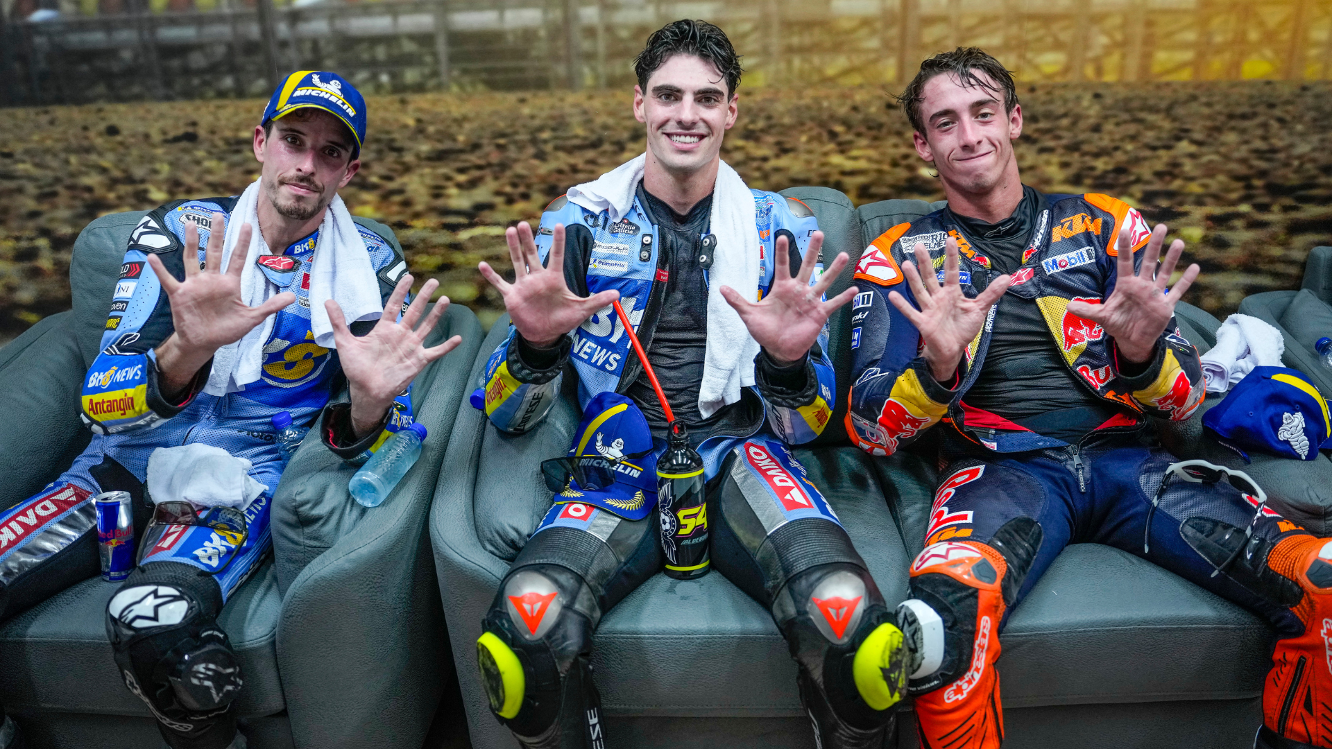 Pedro Acosta Fermín Aldeguer Álex Márquez 2025