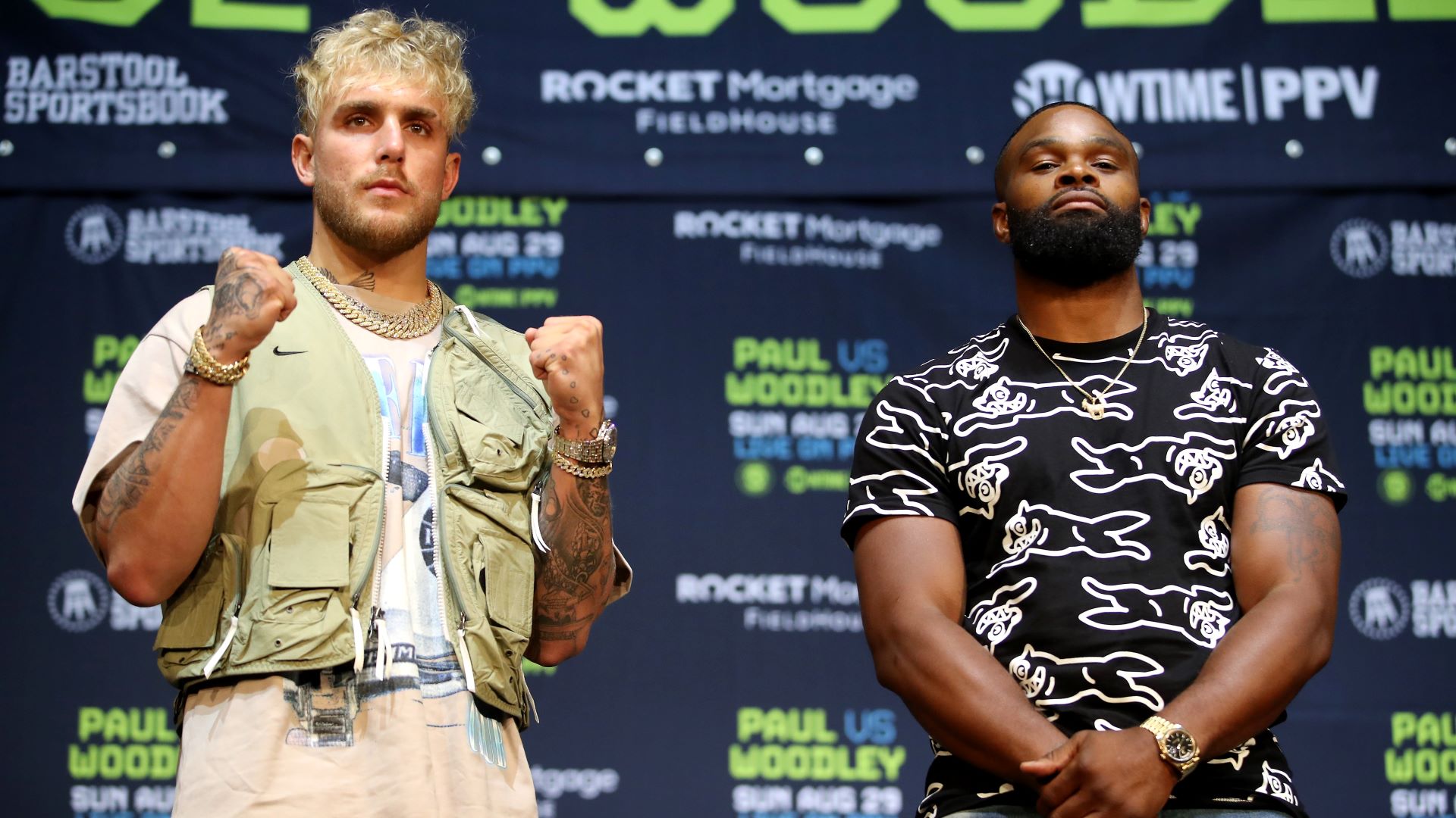 Boxen Jake Paul Tyron Woodley Datum Uhrzeit Ort Übertragung