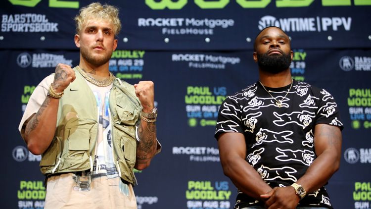 Boxen Jake Paul Tyron Woodley Datum Uhrzeit Ort Übertragung