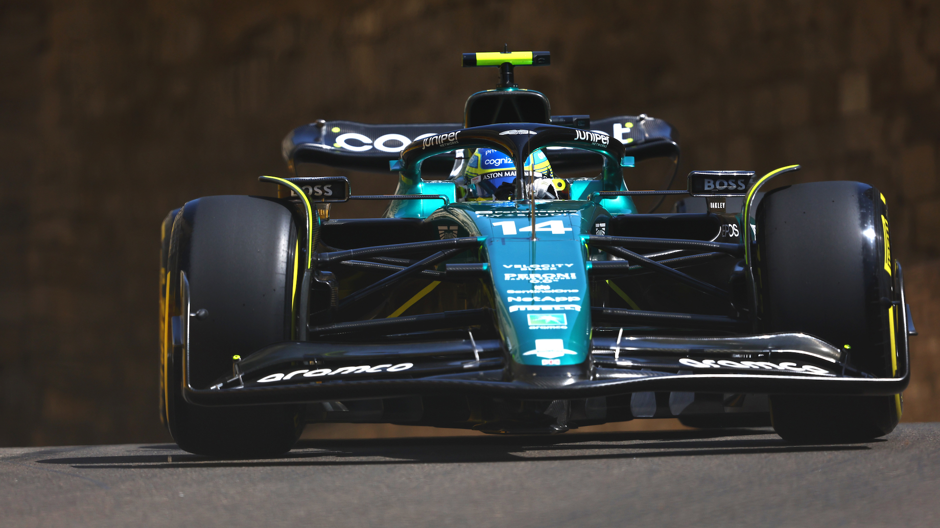 Fernando Alonso, GP Azerbaiyán, Bakú, Aston Martin, F1