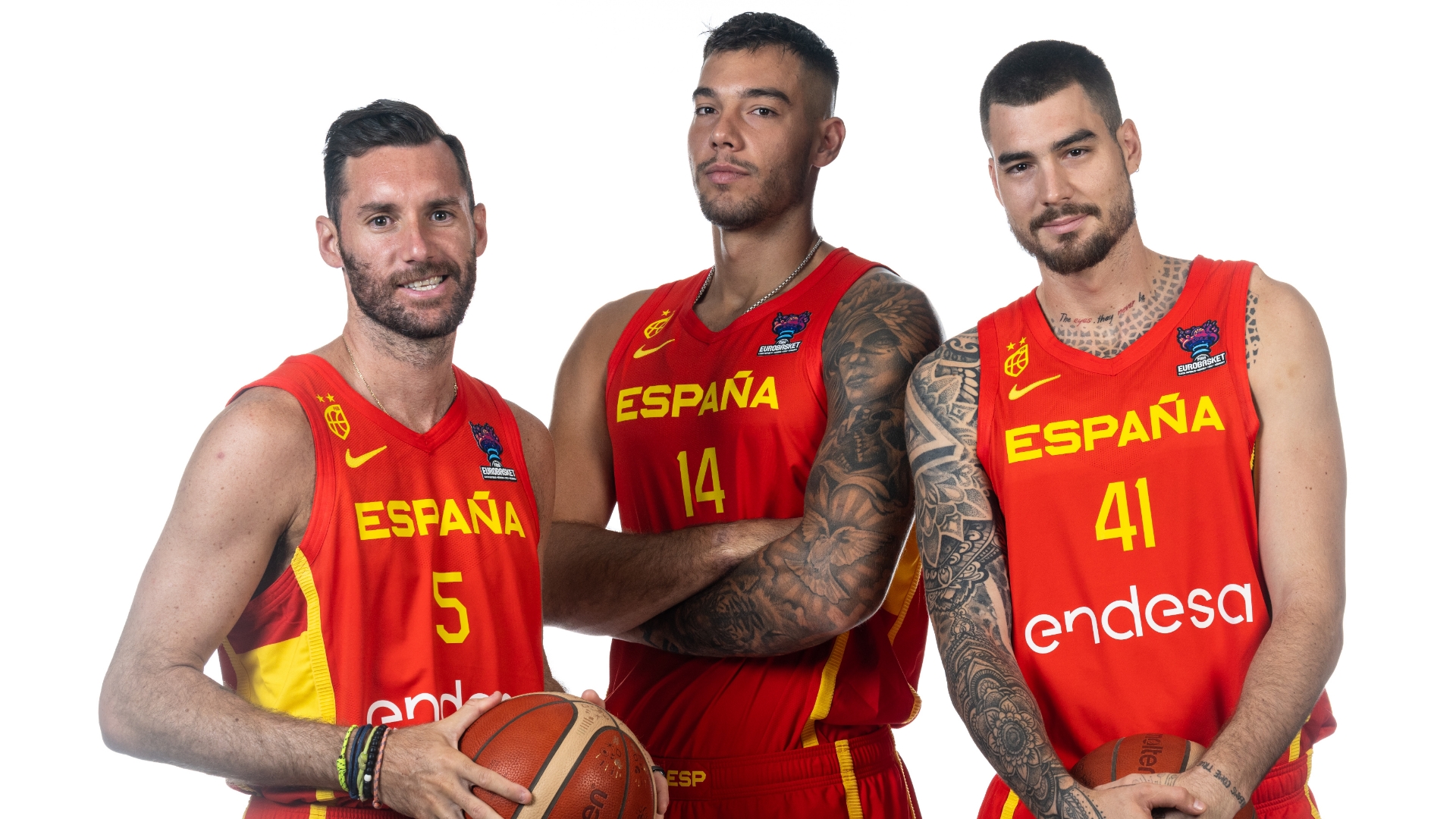Juancho Hernángomez Willy Rudy Fernández España baloncesto