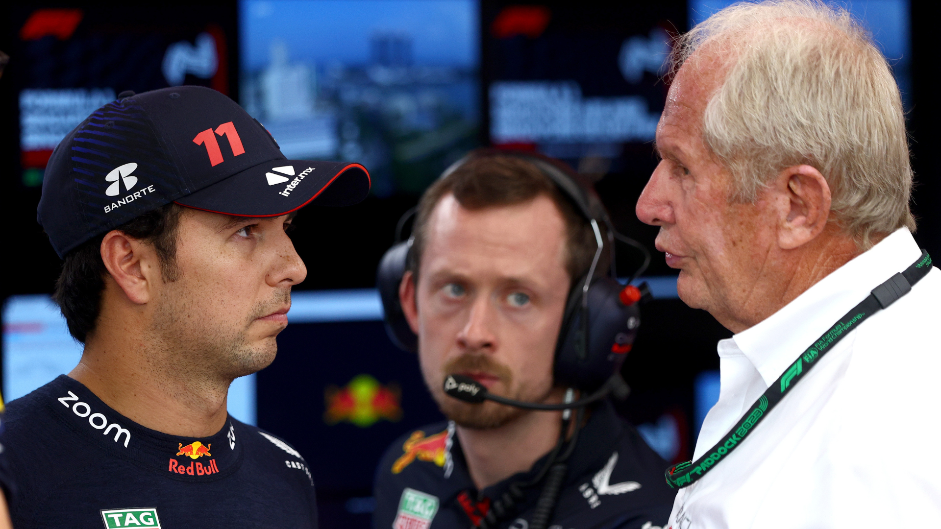 Checo Pérez Helmut Marko