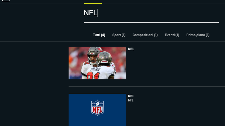 NFL, DAZN Italia