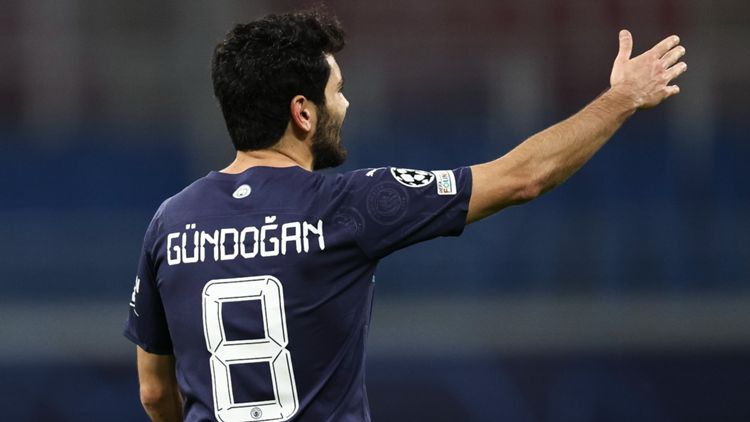 Manchester City Ilkay Gündogan Champions League 07122021