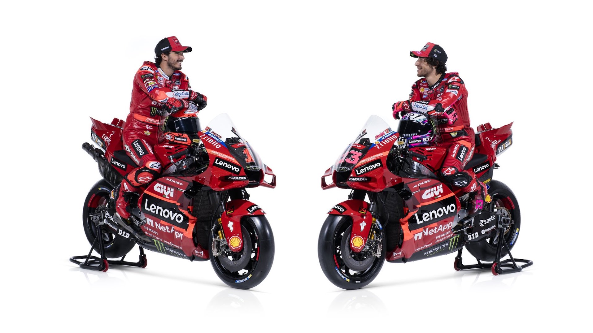 Pecco Bagnaia, Enea Bastianini, Ducati, MotoGP