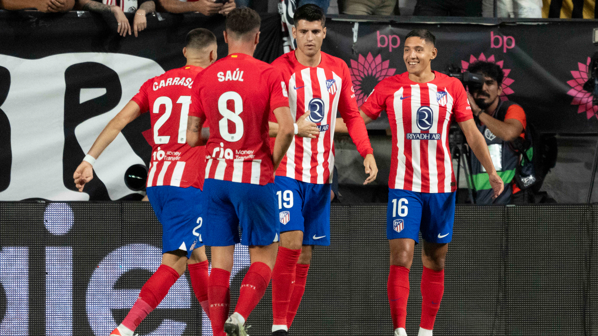 Saúl Ñíguez, Álvaro Morata, Atlético de Madrid, LALIGA 2023/2024