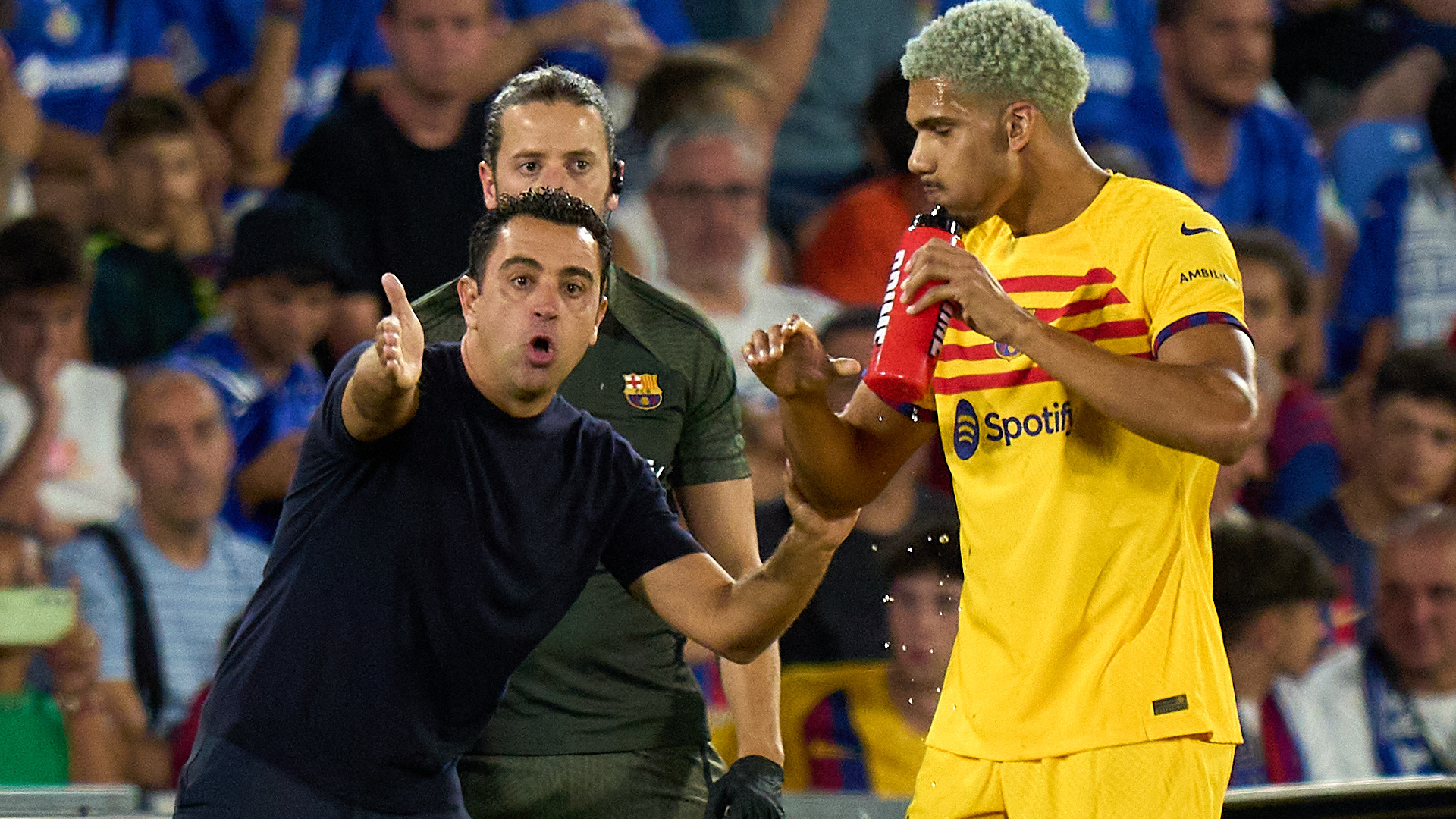 Xavi Hernández, Ronald Araujo, FC Barcelona, LALIGA