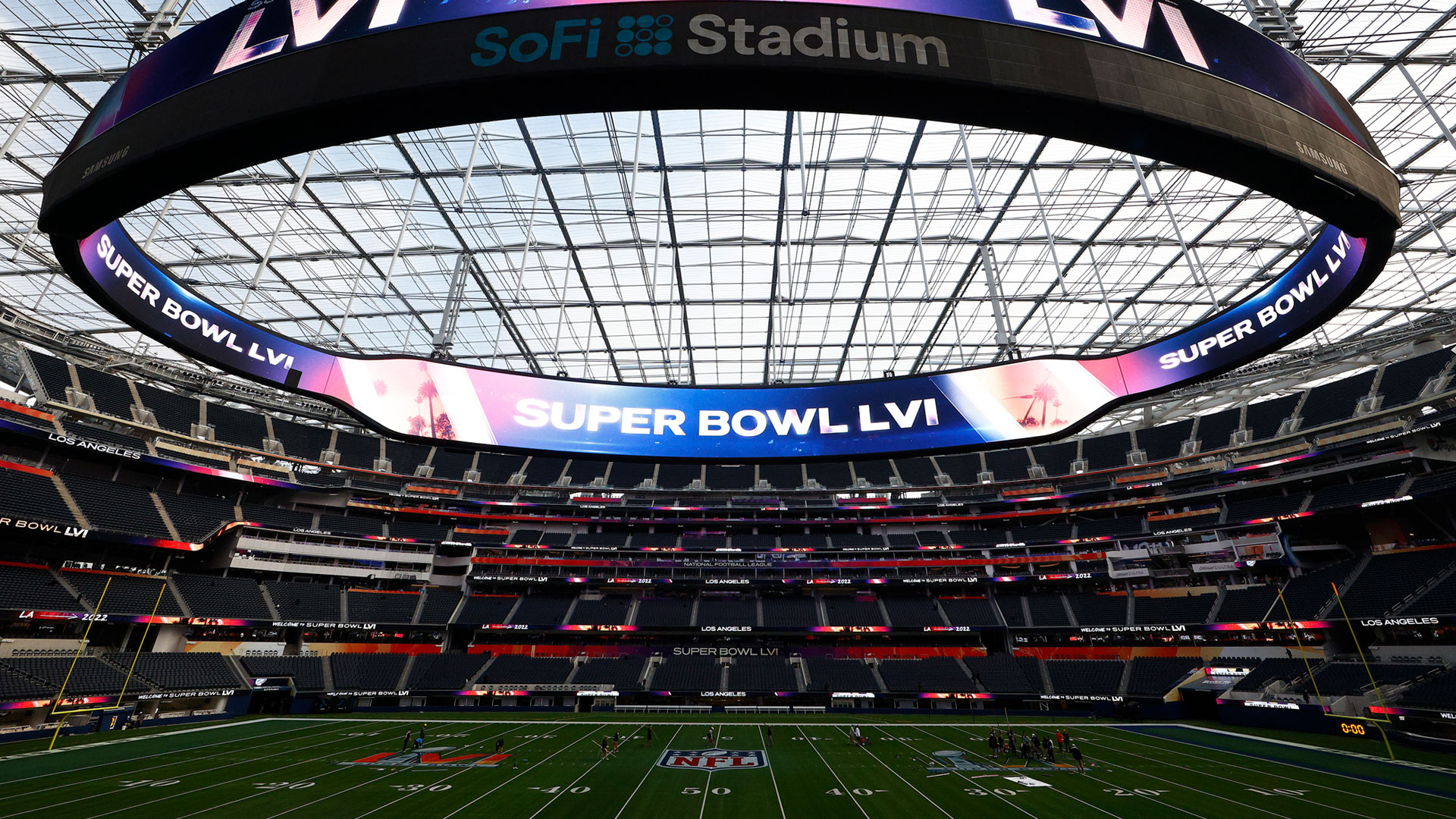 SoFi Stadium Los Angeles Ram Super Bowl Bengals 01022022