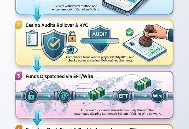 How do bank transfers work at online casinos