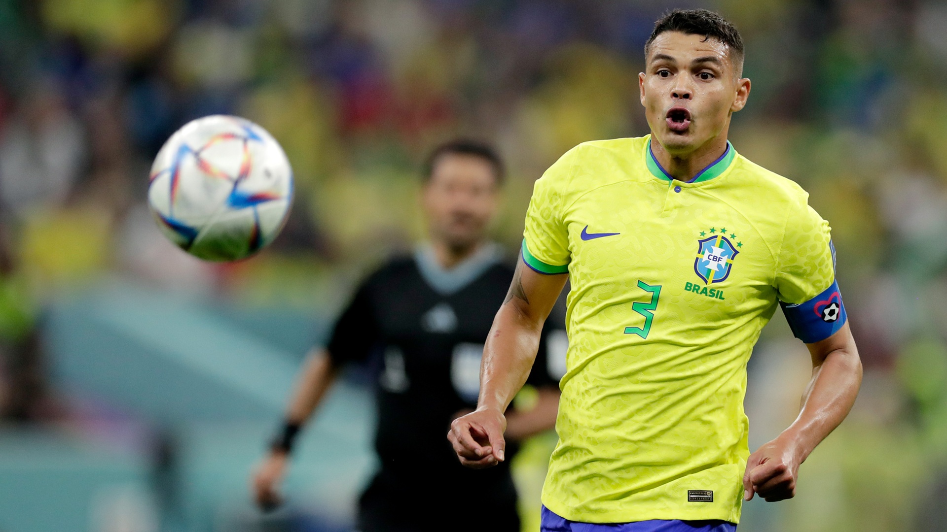 Thiago Silva col Brasile
